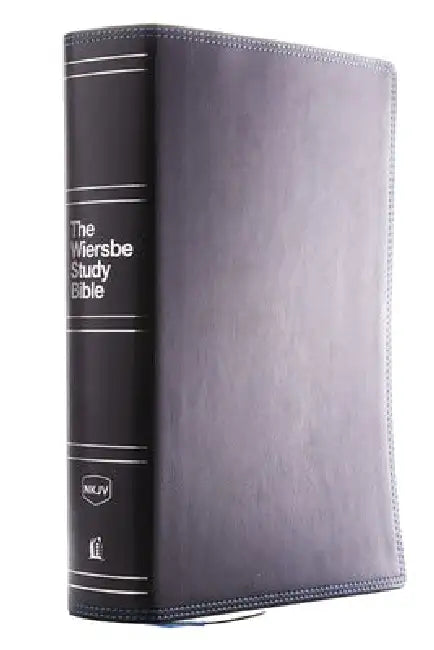 Nkjv, Wiersbe Study Bible, Leathersoft, Black, Comfort Print: Be Transformed by the Power of God's Word by Warren W. Wiersbe