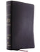 The NKJV, Open Bible, Imitation Leather, Black, Red Letter Edition, Comfort Print: Complete Reference System by Thomas Nelson