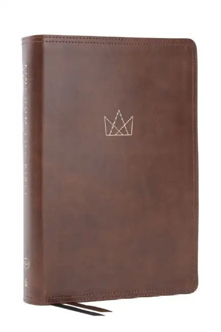 Kingdom Life Bible: Joining God's Mission to Save the World (NKJV, Brown Leathersoft, Red Letter, Comfort Print, Thumb Indexed) by Thomas Nelson