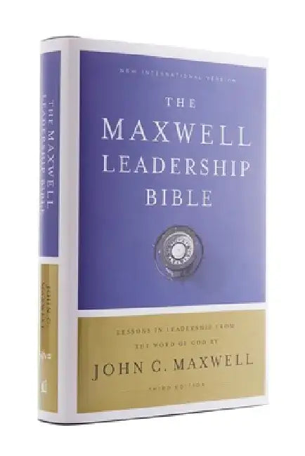 Niv, Maxwell Leadership Bible, 3rd Edition, Hardcover, Comfort Print by John C. Maxwell