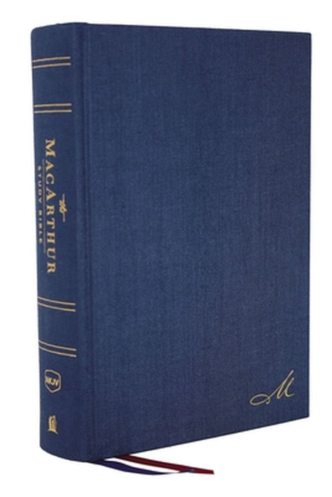 Nkjv, MacArthur Study Bible, 2nd Edition, Cloth Over Board, Blue, Comfort Print: Unleashing God's Truth One Verse at a Time by John F. MacArthur