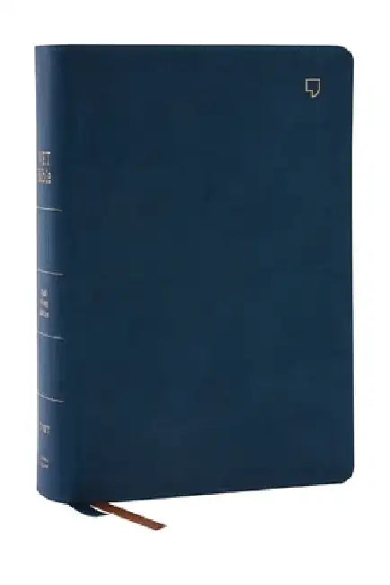 Net Bible, Full-Notes Edition, Leathersoft, Teal, Indexed, Comfort Print: Holy Bible