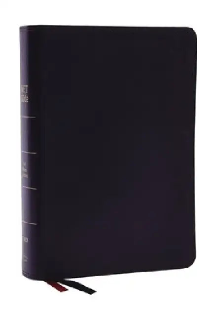 Net Bible, Full-Notes Edition, Leathersoft, Black, Comfort Print: Holy Bible