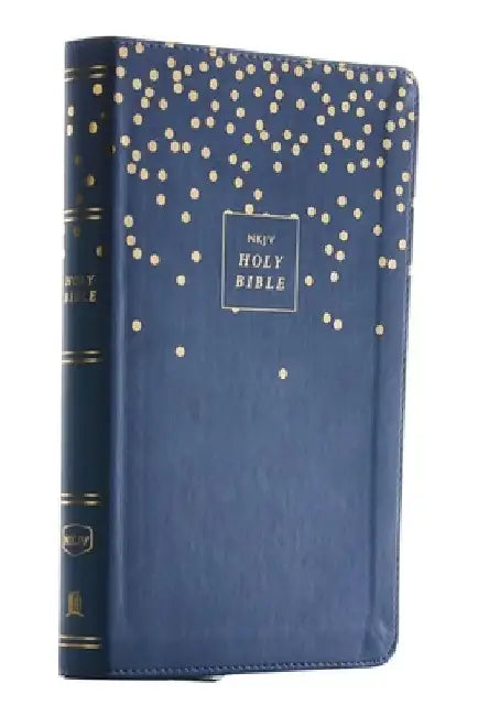 Nkjv, Thinline Bible Youth Edition, Leathersoft, Blue, Red Letter Edition, Comfort Print by Thomas Nelson