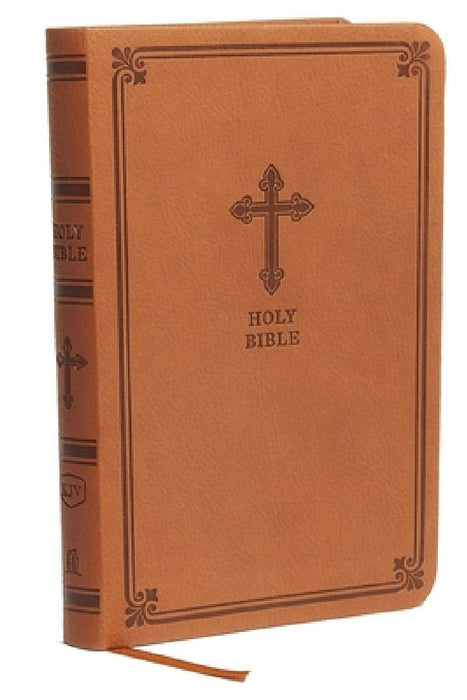 KJV Holy Bible: Value Compact Thinline, Brown Leathersoft, Red Letter, Comfort Print: King James Version by Thomas Nelson