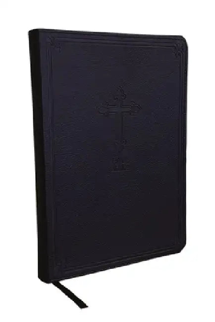 Kjv, Value Thinline Bible, Large Print, Leathersoft, Black, Red Letter Edition, Comfort Print by Thomas Nelson
