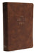NKJV, Abide Bible, Leathersoft, Brown, Red Letter Edition, Comfort Print: Holy Bible, New King James Version by Taylor University Center for Scripture E