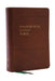 Nkjv, Evangelical Study Bible, Leathersoft, Brown, Red Letter, Comfort Print: Christ-Centered. Faith-Building. Mission-Focused. by Thomas Nelson