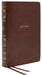 Nkjv, Reference Bible, Classic Verse-By-Verse, Center-Column, Leathersoft, Brown, Red Letter Edition, Comfort Print