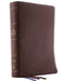 The Niv, Open Bible, Genuine Leather, Brown, Red Letter Edition, Comfort Print: Complete Reference System