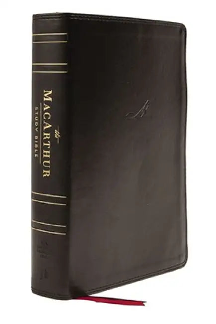 Nasb, MacArthur Study Bible, 2nd Edition, Leathersoft, Black, Comfort Print: Unleashing God's Truth One Verse at a Time by John F. MacArthur