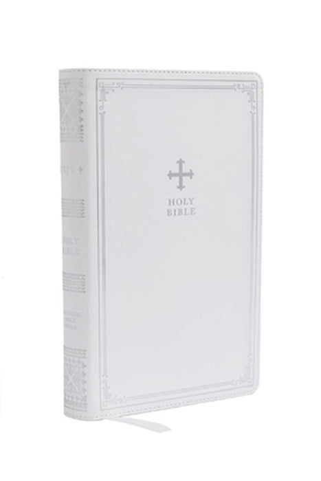 Nrsv, Catholic Bible, Gift Edition, Leathersoft, White, Comfort Print: Holy Bible by 