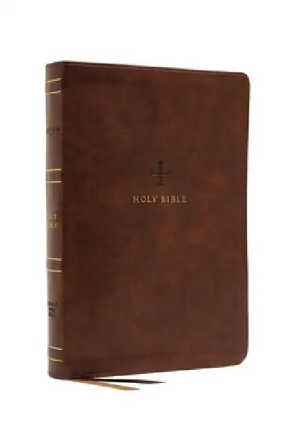 Nrsv, Catholic Bible, Standard Large Print, Leathersoft, Brown, Comfort Print: Holy Bible by Catholic Bible Press