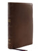 Kjv, Reference Bible, Center-Column Giant Print, Premium Goatskin Leather, Brown, Premier Collection, Comfort Print