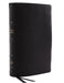 Nkjv, Reference Bible, Classic Verse-By-Verse, Center-Column, Premium Goatskin Leather, Black, Premier Collection, Red Letter Edition, Comfort Print