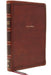 Nkjv, Thinline Bible, Giant Print, Leathersoft, Brown, Thumb Indexed, Red Letter Edition, Comfort Print: Holy Bible, New King James Version