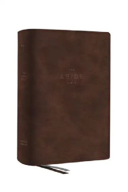The Net, Abide Bible, Leathersoft, Brown, Comfort Print: Holy Bible by Taylor University Center for Scripture E