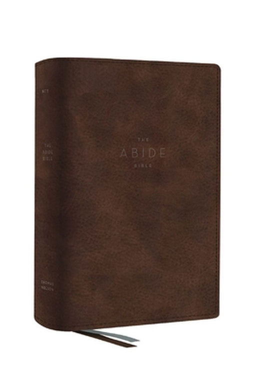 The Net, Abide Bible, Leathersoft, Brown, Comfort Print: Holy Bible by Taylor University Center for Scripture E
