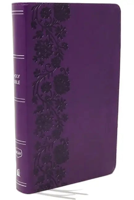 Nkjv, Reference Bible, Personal Size Large Print, Leathersoft, Purple, Red Letter Edition, Comfort Print: Holy Bible, New King James Version