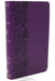 Nkjv, Reference Bible, Personal Size Large Print, Leathersoft, Purple, Red Letter Edition, Comfort Print: Holy Bible, New King James Version