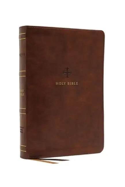 Nrsv, Catholic Bible, Thinline Edition, Leathersoft, Brown, Comfort Print: Holy Bible by Catholic Bible Press