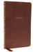 Nkjv, Thinline Bible, Leathersoft, Brown, Thumb Indexed, Red Letter Edition, Comfort Print: Holy Bible, New King James Version by Thomas Nelson