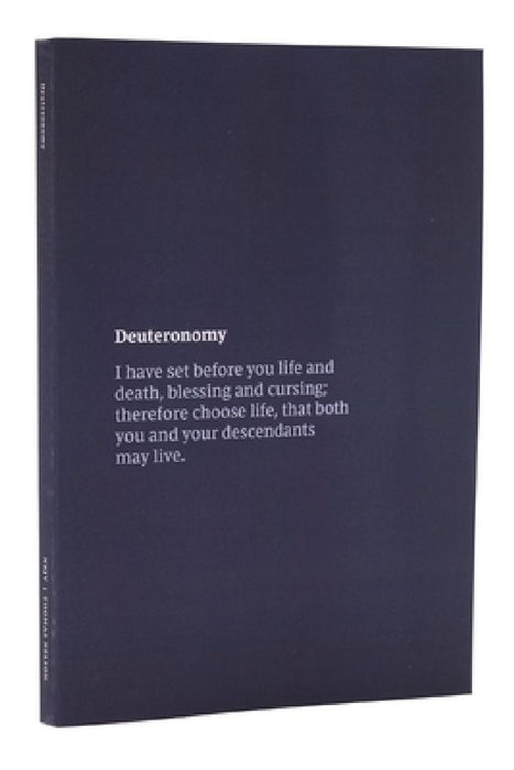 NKJV Bible Journal - Deuteronomy, Paperback, Comfort Print: Holy Bible, New King James Version by Thomas Nelson