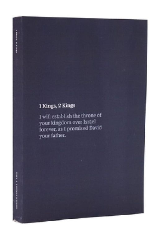 NKJV Bible Journal - 1-2 Kings, Paperback, Comfort Print: Holy Bible, New King James Version by Thomas Nelson