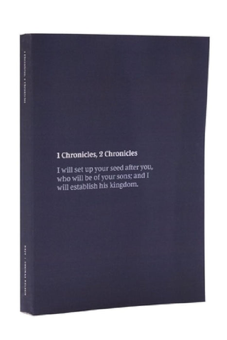 NKJV Bible Journal - 1-2 Chronicles, Paperback,: Holy Bible, New King James Version by Thomas Nelson