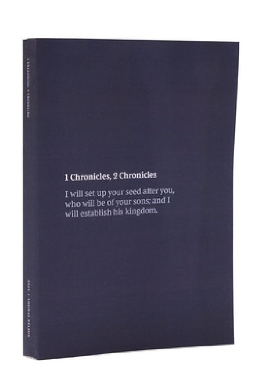 NKJV Bible Journal - 1-2 Chronicles, Paperback,: Holy Bible, New King James Version by Thomas Nelson