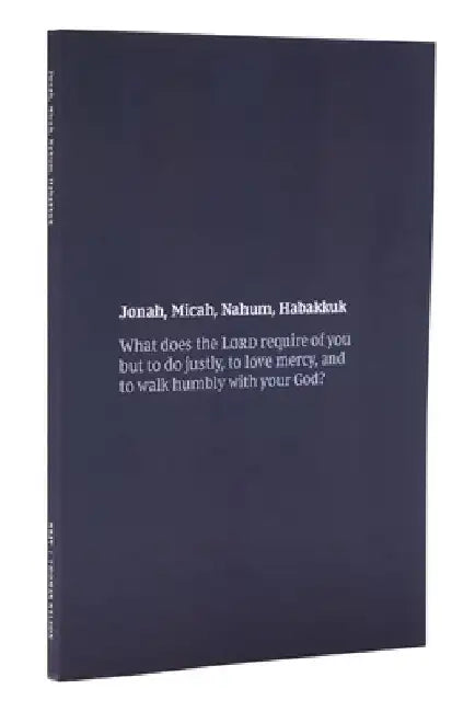 NKJV Bible Journal - Jonah, Micah, Nahum, Habakkuk: Holy Bible, New King James Version by Thomas Nelson