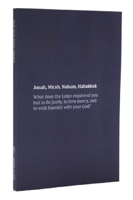 NKJV Bible Journal - Jonah, Micah, Nahum, Habakkuk: Holy Bible, New King James Version by Thomas Nelson