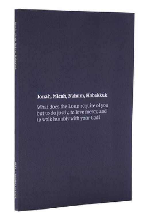 NKJV Bible Journal - Jonah, Micah, Nahum, Habakkuk: Holy Bible, New King James Version by Thomas Nelson