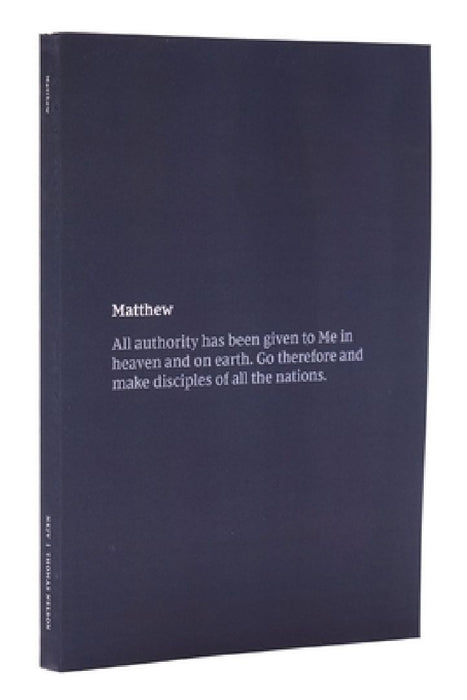 NKJV Scripture Journal - Matthew: Holy Bible, New King James Version by Thomas Nelson