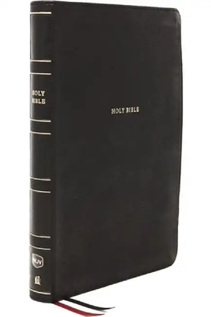 Nkjv, Thinline Reference Bible, Leathersoft, Black, Red Letter Edition, Comfort Print: Holy Bible, New King James Version