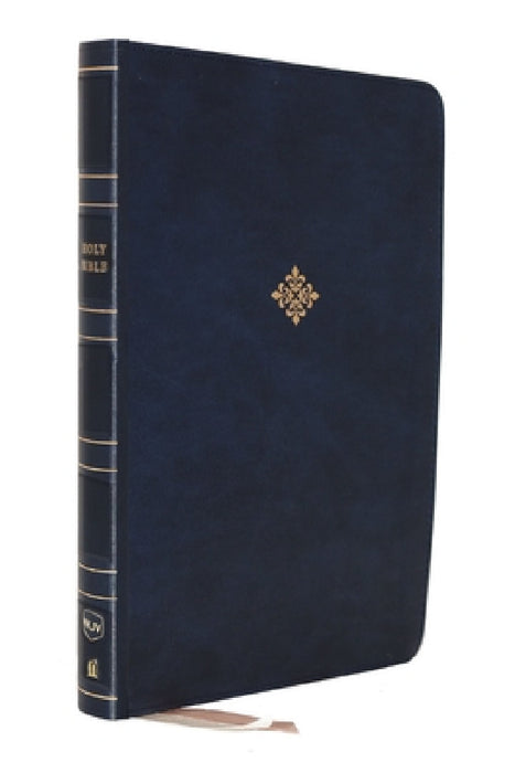 Nkjv, Thinline Reference Bible, Leathersoft, Blue, Red Letter Edition, Comfort Print: Holy Bible, New King James Version by Thomas Nelson