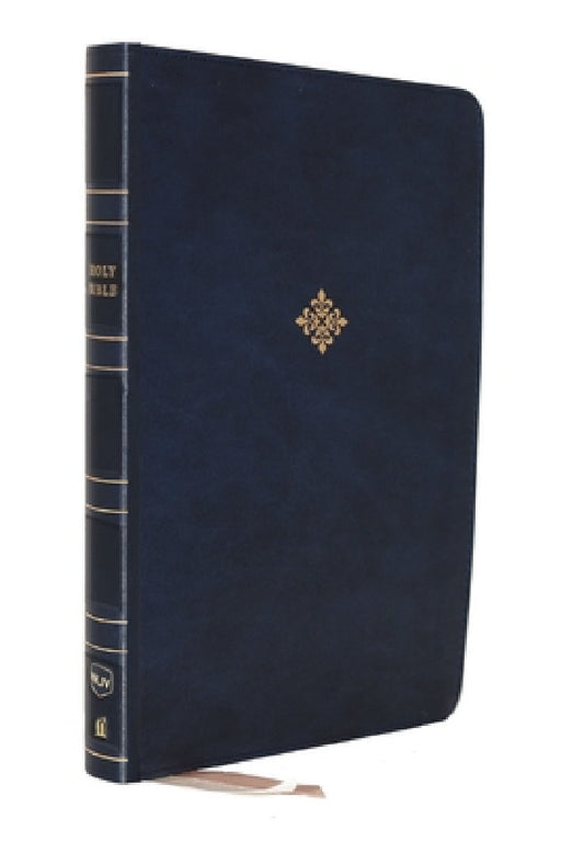 Nkjv, Thinline Reference Bible, Leathersoft, Blue, Red Letter Edition, Comfort Print: Holy Bible, New King James Version by Thomas Nelson