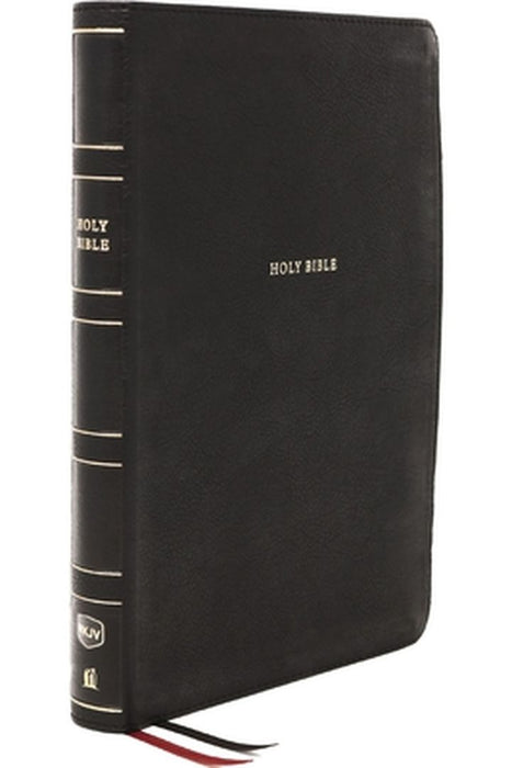 Nkjv, Thinline Reference Bible, Large Print, Leathersoft, Black, Red Letter Edition, Comfort Print: Holy Bible, New King James Version
