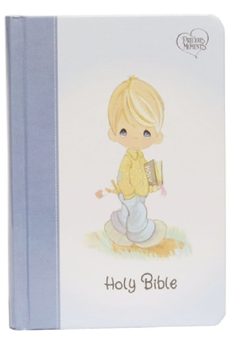 Nkjv, Precious Moments Small Hands Bible, Blue, Hardcover, Comfort Print: Holy Bible, New King James Version