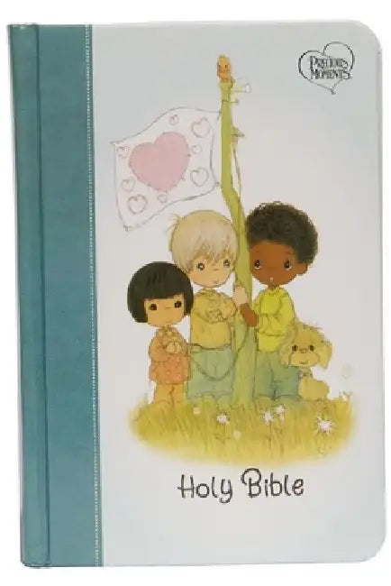 Nkjv, Precious Moments Small Hands Bible, Teal, Hardcover, Comfort Print: Holy Bible, New King James Version