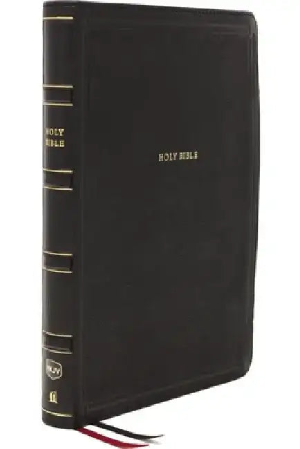 Nkjv, Deluxe End-Of-Verse Reference Bible, Personal Size Large Print, Leathersoft, Black, Red Letter Edition, Comfort Print: Holy Bible, New King Jame by Thomas Nelson