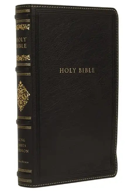 Kjv, Sovereign Collection Bible, Personal Size, Leathersoft, Black, Red Letter Edition, Comfort Print: Holy Bible, King James Version