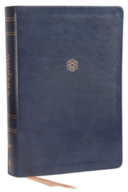 Niv, the Woman's Study Bible, Leathersoft, Blue, Full-Color, Thumb Indexed: Receiving God's Truth for Balance, Hope, and Transformation by Dorothy Kelley Patterson