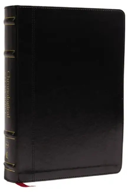 Nkjv, Chronological Study Bible, Leathersoft, Black, Comfort Print: Holy Bible, New King James Version