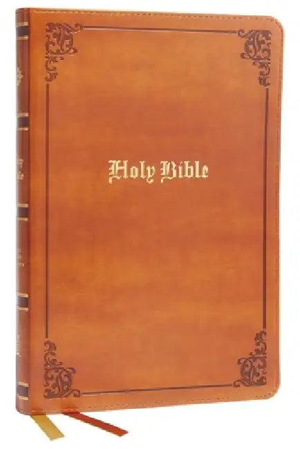 Kjv, Thinline Large Print Bible, Vintage Series, Leathersoft, Tan, Red Letter, Comfort Print: Holy Bible, King James Version