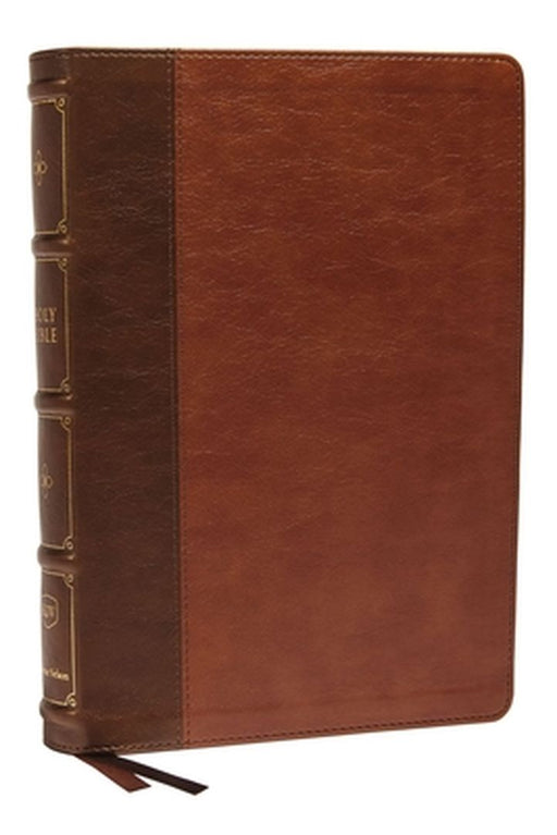 Kjv, Large Print Verse-By-Verse Reference Bible, MacLaren Series, Leathersoft, Brown, Comfort Print: Holy Bible, King James Version