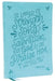 Nkjv, Thinline Bible, Verse Art Cover Collection, Leathersoft, Teal, Red Letter, Comfort Print: Holy Bible, New King James Version by Thomas Nelson