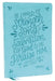 Nkjv, Thinline Bible, Verse Art Cover Collection, Leathersoft, Teal, Red Letter, Thumb Indexed, Comfort Print: Holy Bible, New King James Version by Thomas Nelson