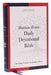Nkjv, Matthew Henry Daily Devotional Bible, Hardcover, Red Letter, Comfort Print: 366 Daily Devotions by Matthew Henry by Thomas Nelson