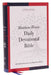 Nkjv, Matthew Henry Daily Devotional Bible, Hardcover, Red Letter, Thumb Indexed, Comfort Print: 366 Daily Devotions by Matthew Henry by Thomas Nelson